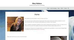 Desktop Screenshot of marywallace.net