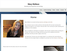 Tablet Screenshot of marywallace.net